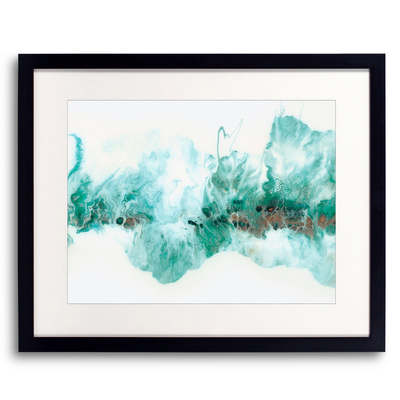 Kundalini Rising Print by Carla White, Black Framed Paper, 16" H x 20" W