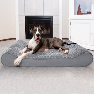 Ultra Plush Luxe Lounger Orthopedic Foam Contour Dog Bed