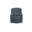Man Wah Calgary Manual Upholstered Swivel Recliner