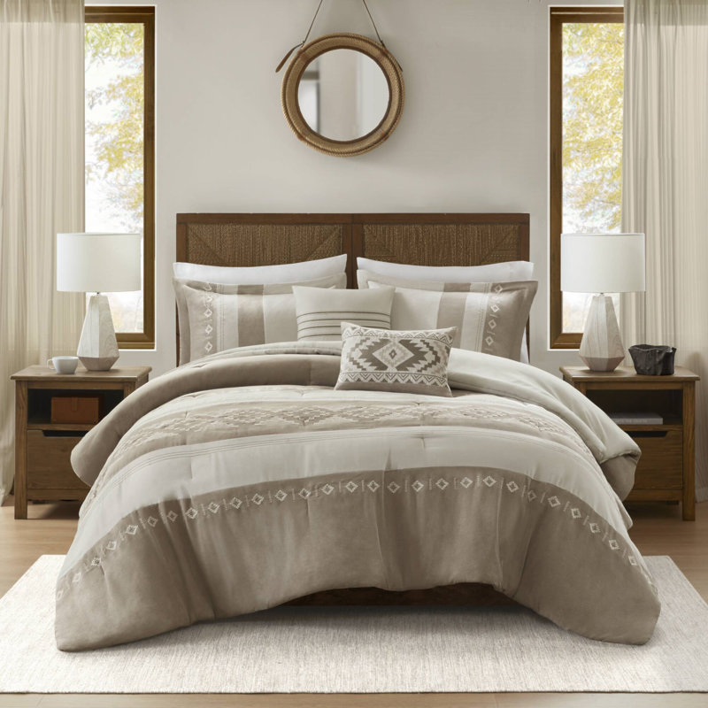 5-Piece Full/Queen Comforter 5Pcs Set, Full/Double/Queen Comforter + 2 Additional Pieces
