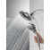 Rain Dual Shower Head with H2Okinetic Technology