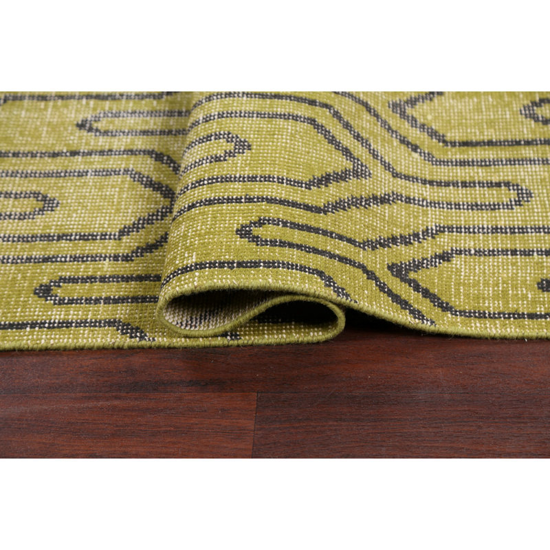 All-Over Abstract Oriental Area Rug 8x11