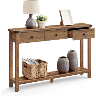 Entrance table with 3 drawers