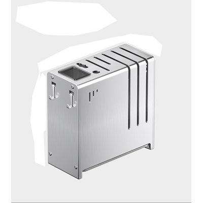 Support de cuisine simple en acier inoxydable - Outils de coupe multifonctionnels