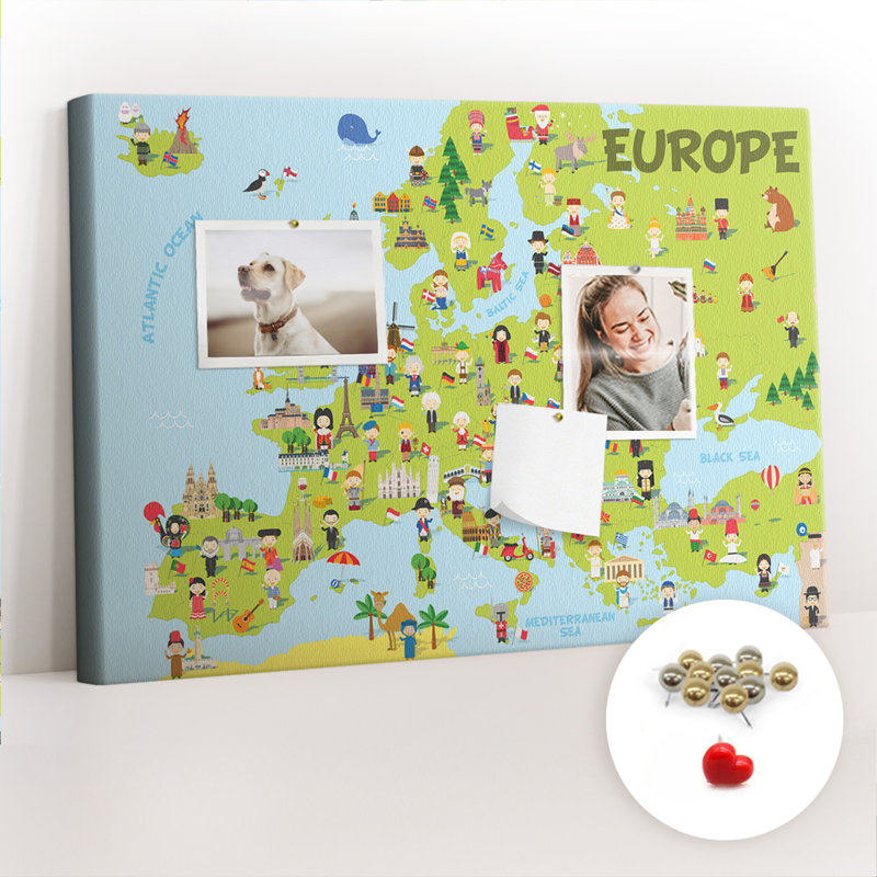 Makpal Cork Corkboard / Bulletin Board