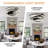 24" Flush Mount Ceiling Fan with Adjustable Dimmable LED Light Kit Remote -735677108