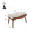 Modern Fabric Upholstered Entryway Bench & End of Bed Bench for Bedroom Living Room-33426574-32883392
