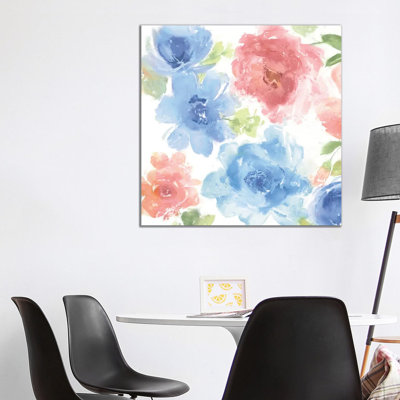 Springtime I 1 Piece Wrapped Canvas Painting