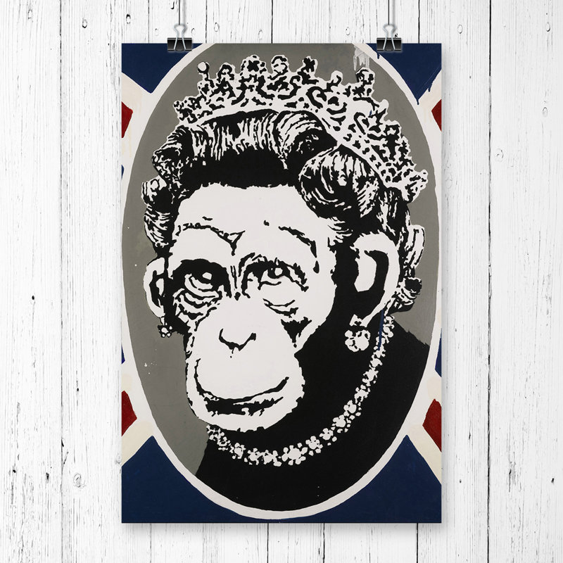 Banksy - No Frame Print, 59.4cm H x 42cm W
