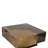 Luler 35" Coffee Table In Oxidized Copper