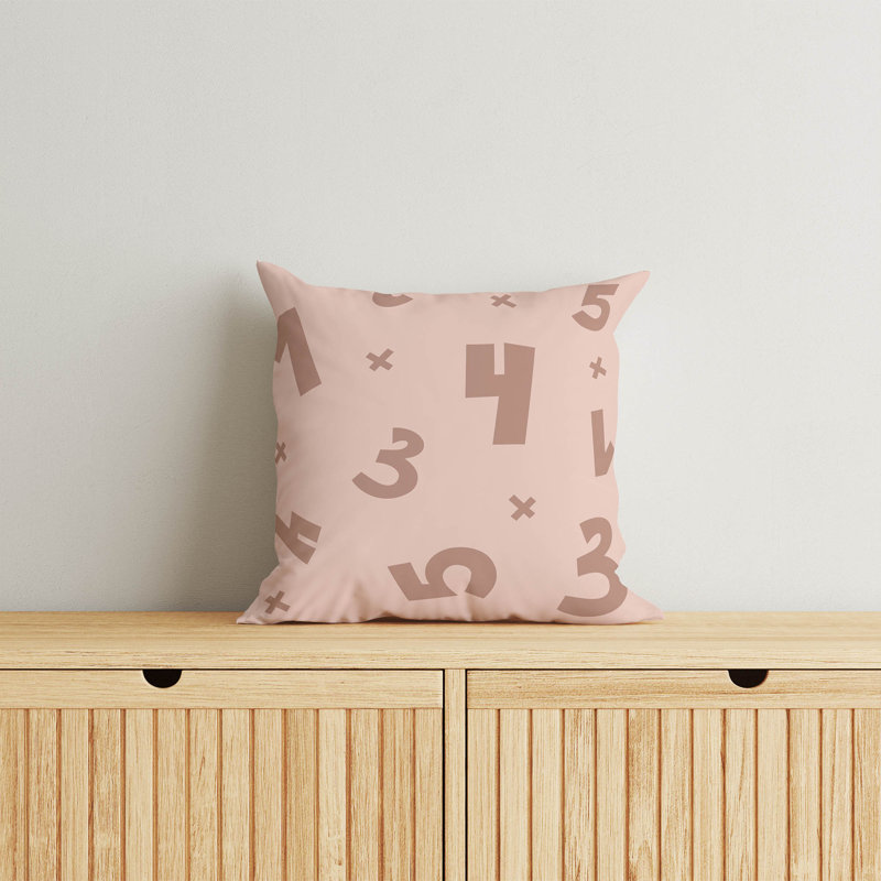 Coussin Numéros, H 20 po x l 20 po, Pêche