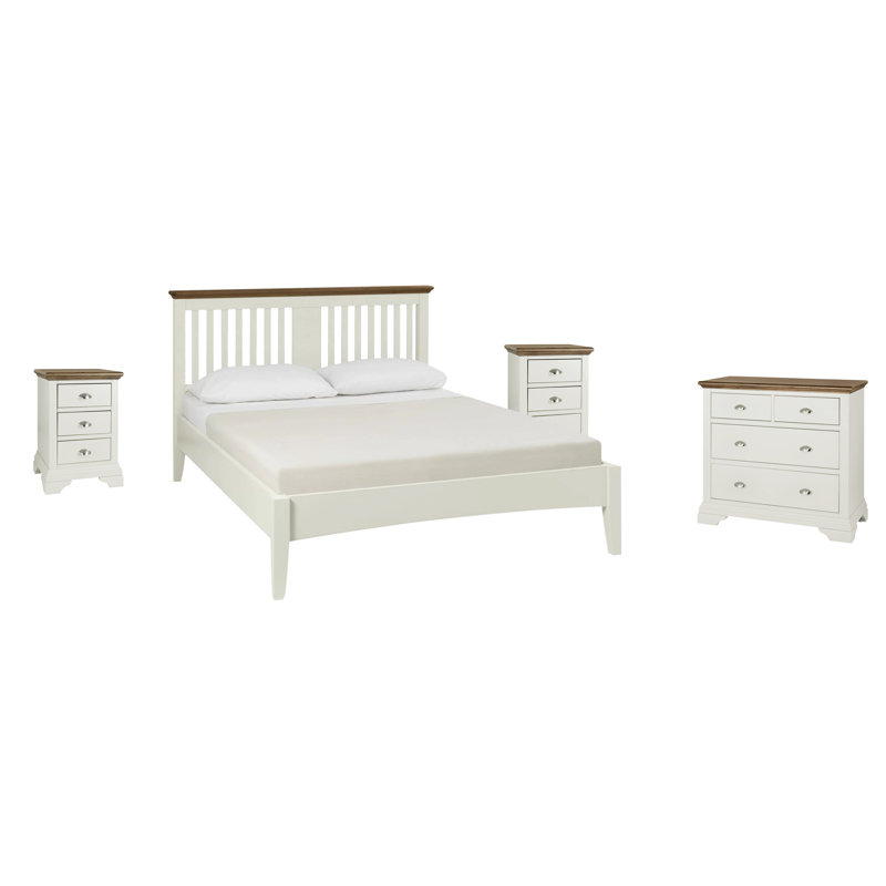 Raffin Solid Wood Piece Bedroom Set