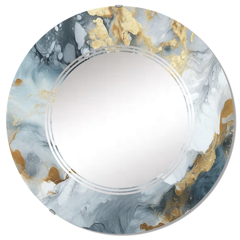Miroir mural Bahraoui, 32 po x 32 po