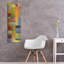 Brayden Studio® «Color Panels with Green Grass» par Michelle Calkins, art mural en métal-902546548