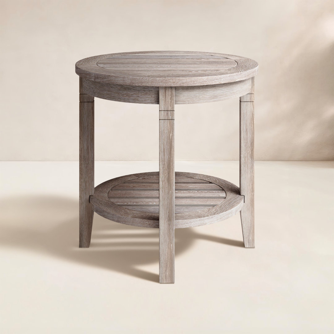 Colden Teak Side Table Birch Lane™ 