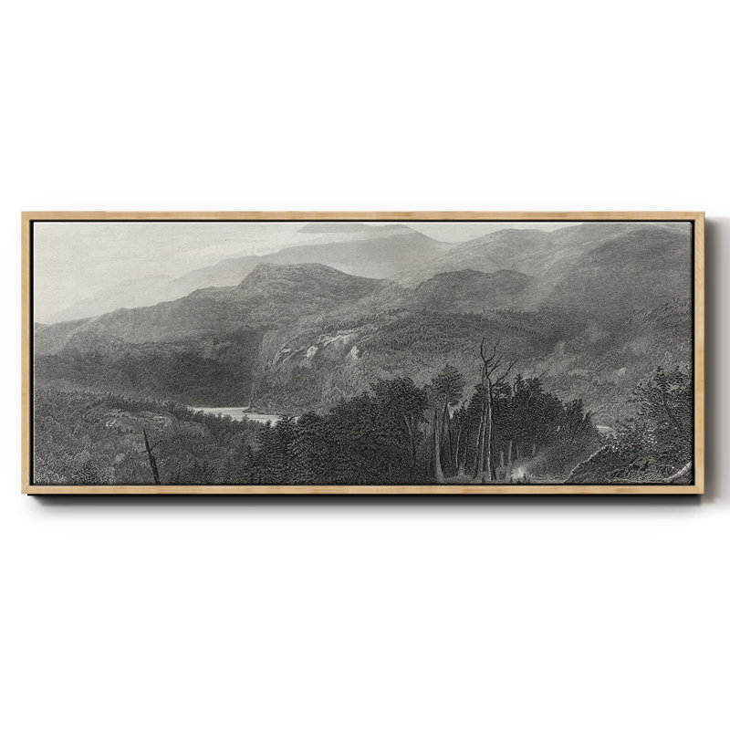 The Smoky Mountains - Toile encadrée, H 8 po x l 20 po