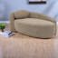 Chaises d'appoint compactes, méridienne moderne Boucle pour chambre à coucher