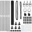 150cm H x 1000cm W Metal Border Fencing