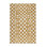 Machine Washable Trellis Beige Area Rug