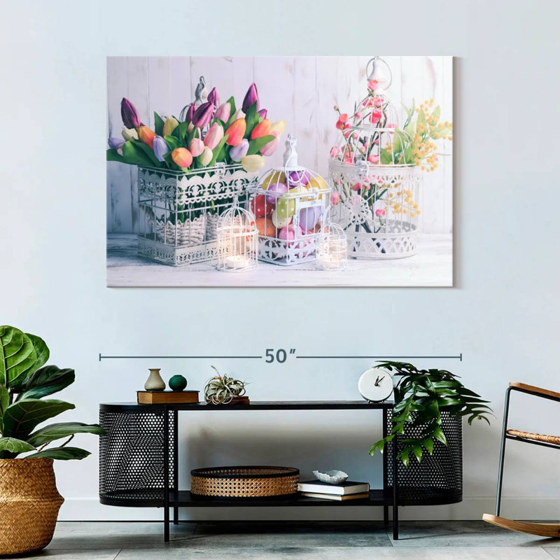 Easter Decor, 32" H x 48" W
