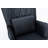 Schaghticoke PU Rocking Chair with Ottoman-87285842