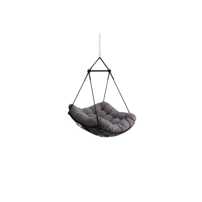 Balancelle confortable surdimensionnée pour la détente et le plaisir, Gris