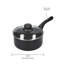 MasterClass 3pc Can-to-Pan Non-Stick Alumninium Saucepan Set,with 16cm, 18cm and 20cm Saucepans with Lids