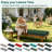 14 Pcs Outdoor Cushions Set, 4" Replaceable Cushion Set, (set Of 6 Cushions, 6 Backrests, 2 Corner Cushions)-cushion Set Only-2126076390