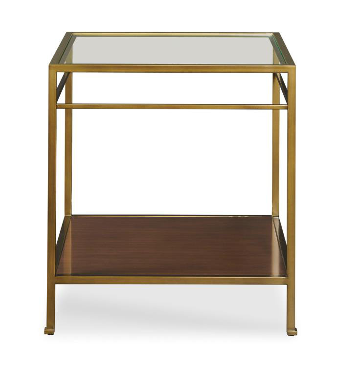 Details Occasional Glass End Table