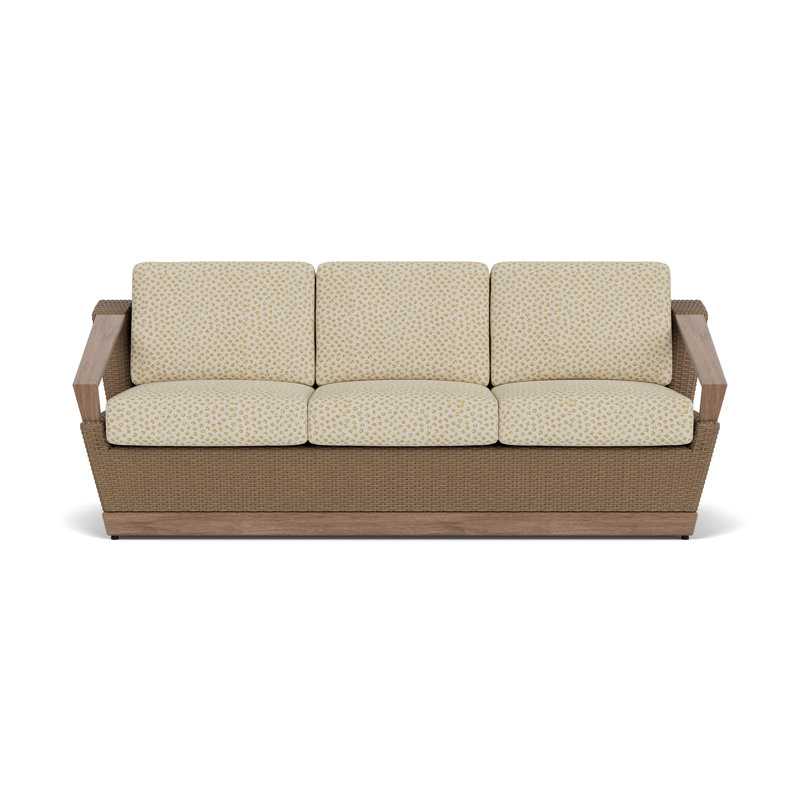 Charisma Outdoor 3 - Seat Patio Sofa, Bebot Sisal