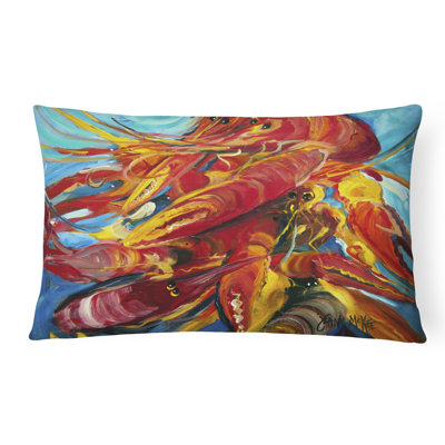 Coussin décoratif intérieur/extérieur crawfish