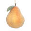 Frosted Pear Ornament, 4 Inches