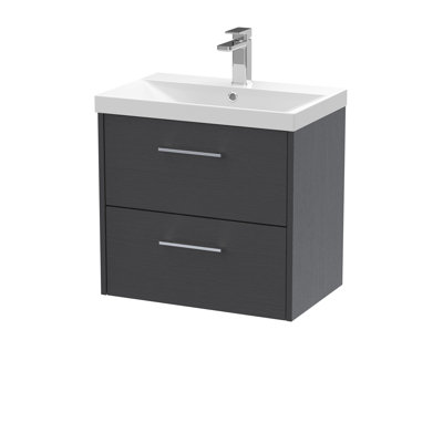 Juno Single Bathroom Vanity with Integrated Vitreous China Basin