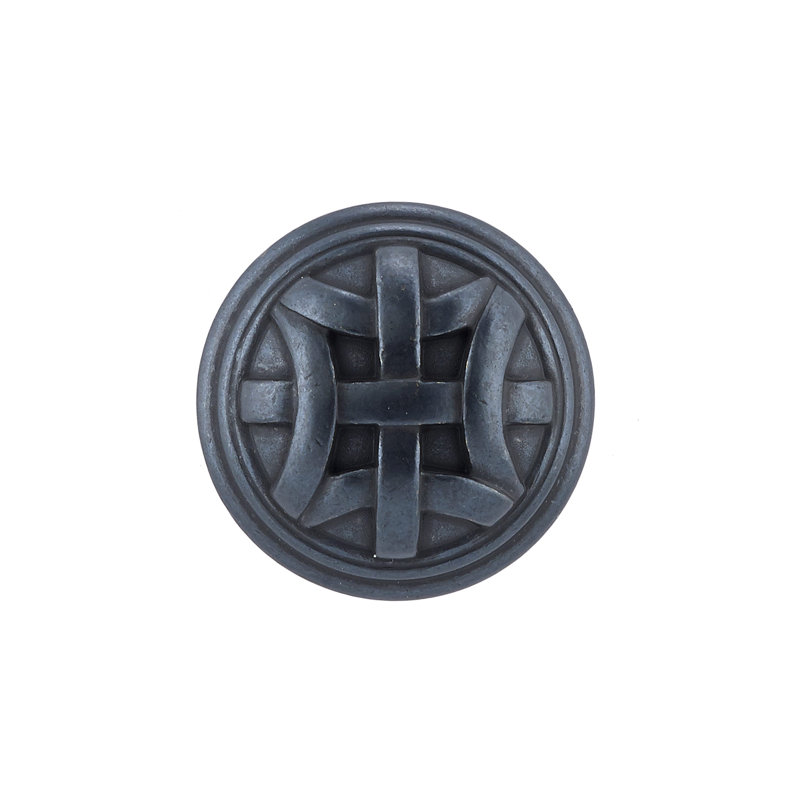 Poignée ronde Expression de 1 1/4 po de diamètre, Anthracite