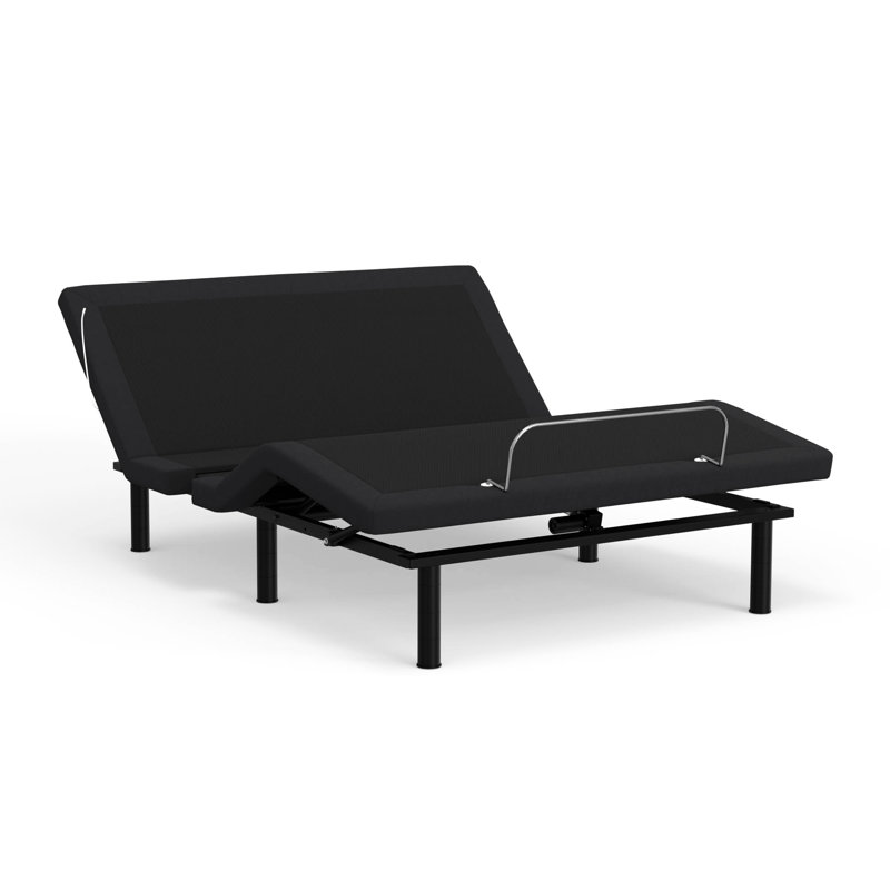 Base réglable grand avec massages à la tête et aux pieds et technologie Zero Glide, fonctionnement en douceur