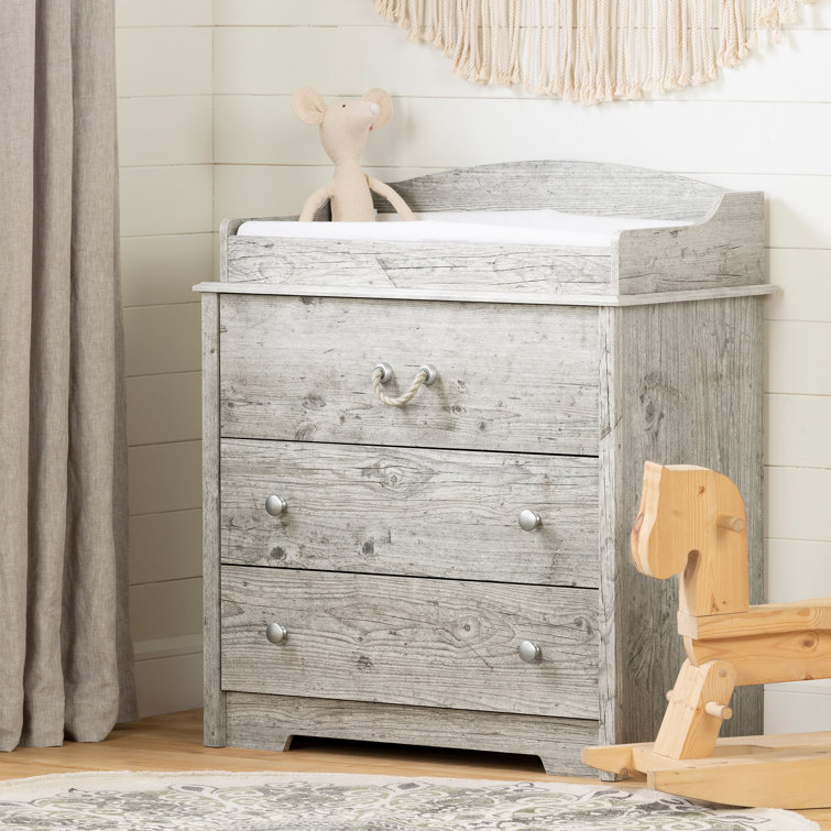 Dresser with changing table, Baby changing table with drawers », Leander