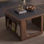 Table basse moderne simple en bois massif