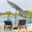 Aaroon 300cm Tilt Market Parasol-57368141