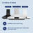 Hauslane Range Hood Wall Mount 30" Ducted Or Ductless Kitchen Vent Hood Stainless Steel Stove Hood With 3 Speed, Touch Control, Led Lamps, Baffle Filters, Auto Shut-Off Matte Black-1722110955-1722110954