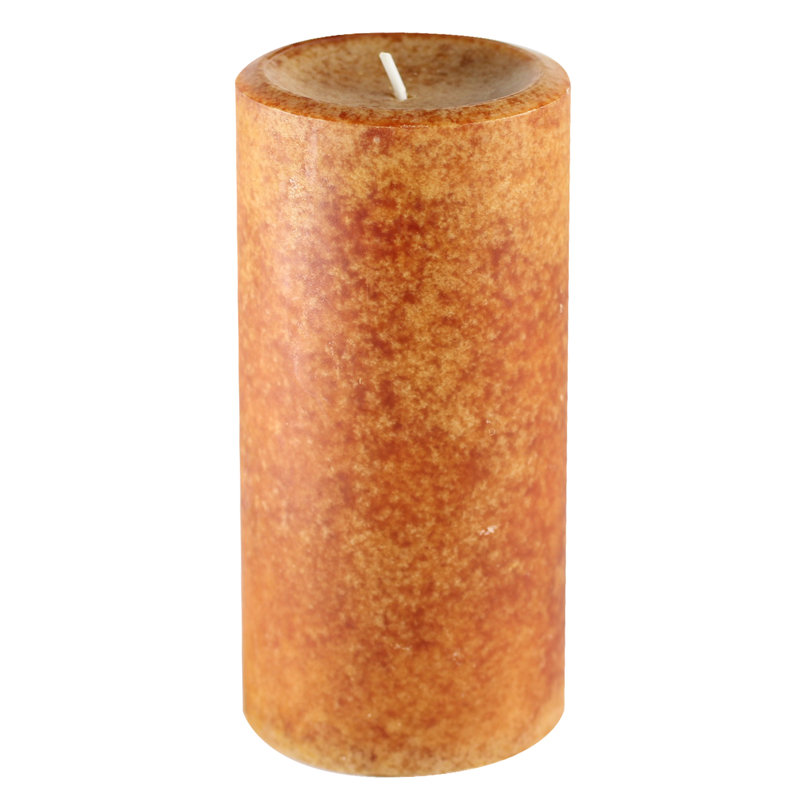 Fresh Rain Scented Pillar Candle, 6" H x 3" W x 3" D