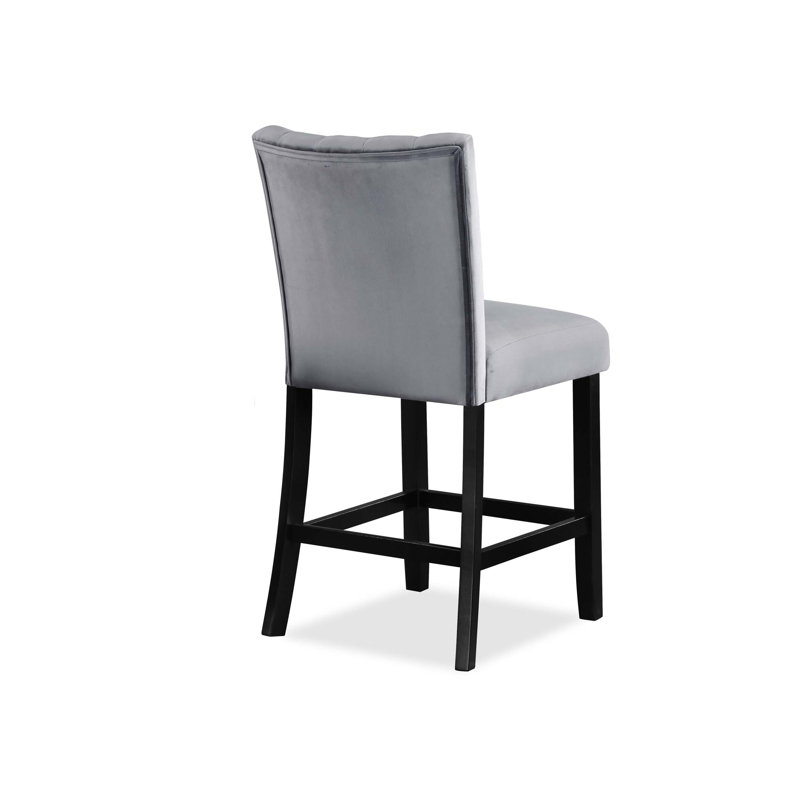 Ensemble de salle à manger 6 pièces à hauteur de comptoir 6 pièces, 6 pièces: table, banc, 4 chaises