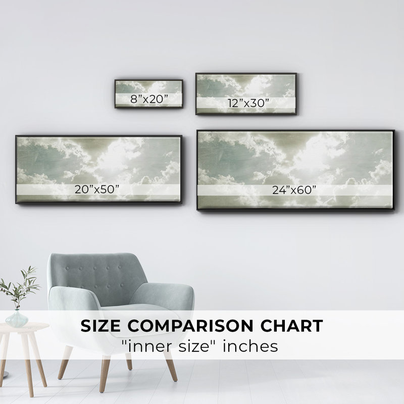 Sky Scrapers II- Framed Canvas