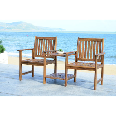Outdoor Aanchal Wooden Love Seat