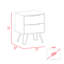Table de chevet de style contemporain-584192823