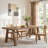 70.87-inch Long Solid Wood Dining Table For Kitchen, Dining Room, Apartment