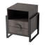 Table de chevet 2 tiroirs Armeria Mid-Century