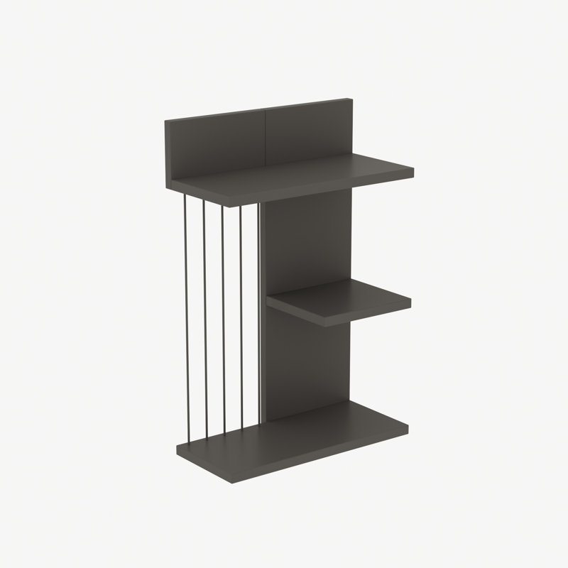 Tablette à 3 niveaux, Anthracite