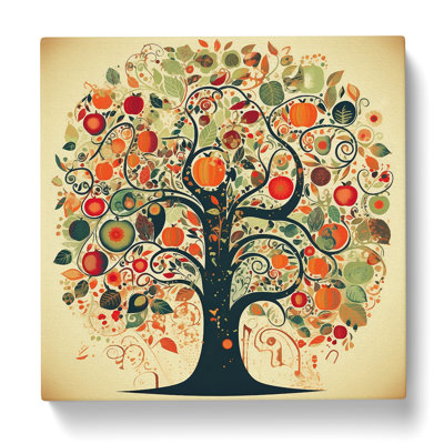 Apple Tree No.1 - Wrapped Canvas - Framed Print