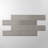 Bedouin 3.5" x 12" Gray Gloss Ceramic Subway Tile-86863475