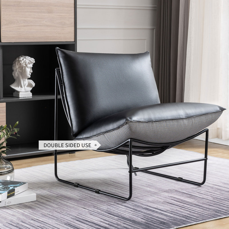 Chaise d'appoint capitonnée Neolani